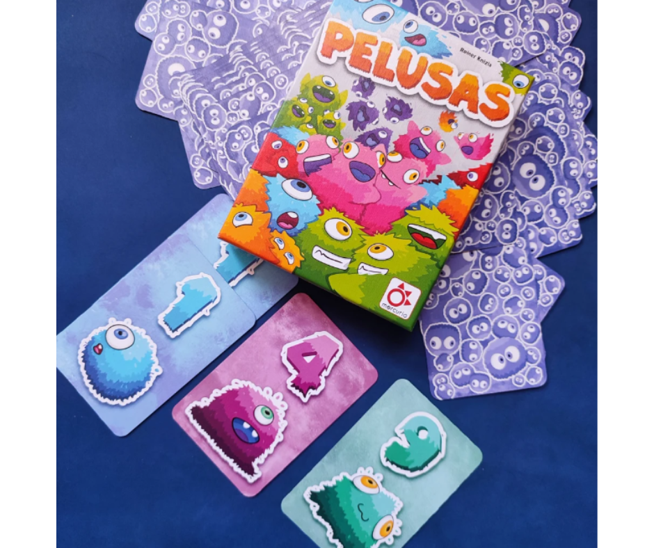 pelusas, el juego sensación!!! diseñado por #reinerknizia, editado por  @mercuriodistribuciones y distribuido en #mexico por @marludicomex…